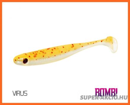 Delphin Bomb Rippa Műcsali Gumihal Virus 5cm 5db/csomag