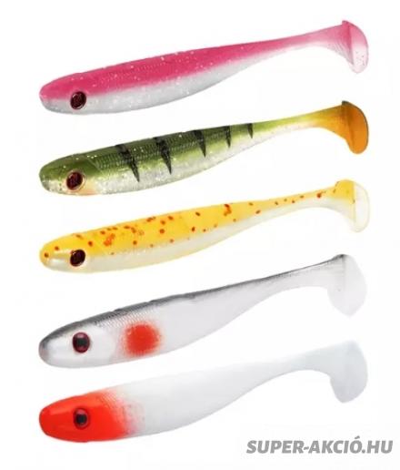 Delphin Bomb Rippa Műcsali Gumihal Vegyes 8cm 5db/csomag 1