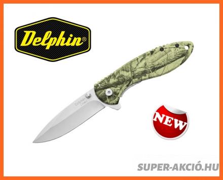 Delphin Camo Horgász Kés