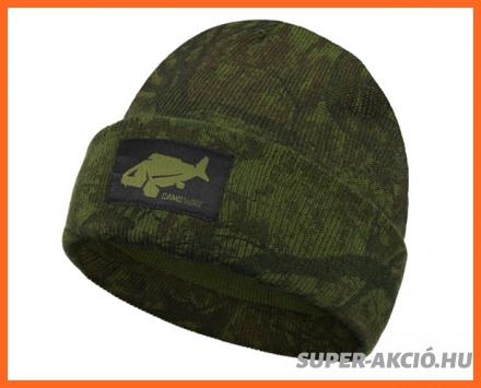 Delphin Camo Way Terepszínű Téli Horgász Sapka