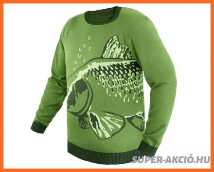 Delphin Carp Kötött Pulóver Horgász Ruha Xxl