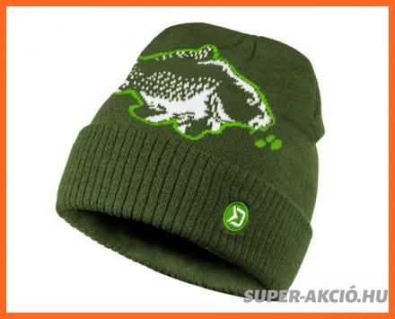 Delphin Carper Kötött Téli Horgász Sapka