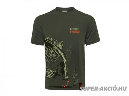 Delphin Catch Me Carp Nx Horgász Póló Xl 2