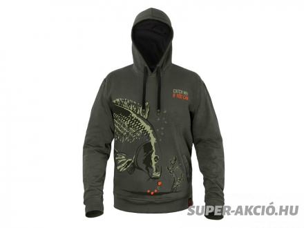 Delphin Catch Me Carp Nx Kapucnis Horgász Pulóver Xl 2