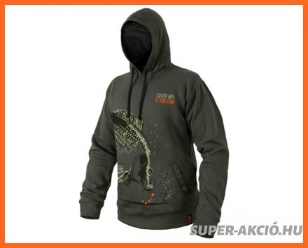 Delphin Catch Me Carp Nx Kapucnis Horgász Pulóver M