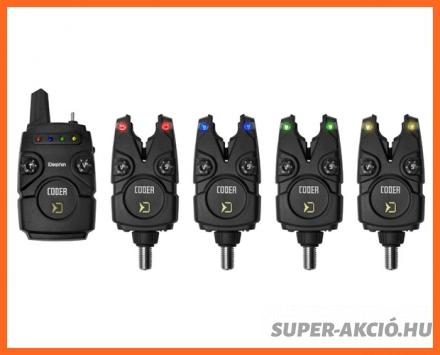 Delphin Coder Elektromos Kapásjelző Szett 4+1