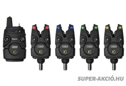 Delphin Coder Elektromos Kapásjelző Szett 4+1 2