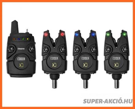 Delphin Coder Elektromos Kapásjelző Szett 3+1