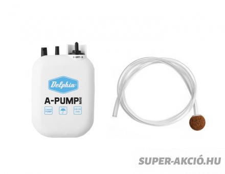 Delphin Csali Hal Levegőztető Pumpa Mini Horgász Kiegészítő 2