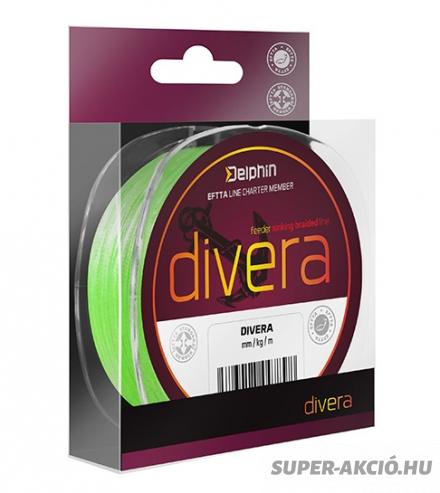 Delphin Divera Fonott Feeder Horgász Zsinór 150m 0,08mm 2