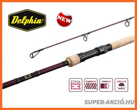 Delphin Etna E3 Cork 2 Részes 390cm 3,5Lbs Parafa Nyeles Távdobó Horgászbot