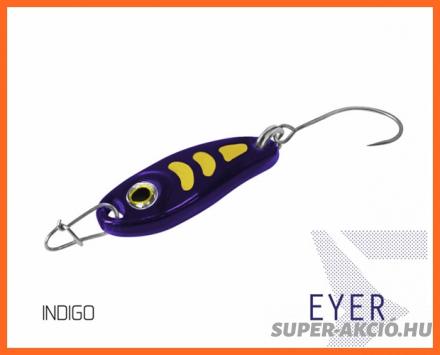 Delphin Eyer Horgász Villantó Indigo 1,5g 8-as Horoggal 1db/csomag