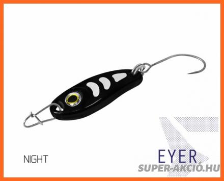 Delphin Eyer Horgász Villantó Night 1,5g 8-as Horoggal 1db/csomag