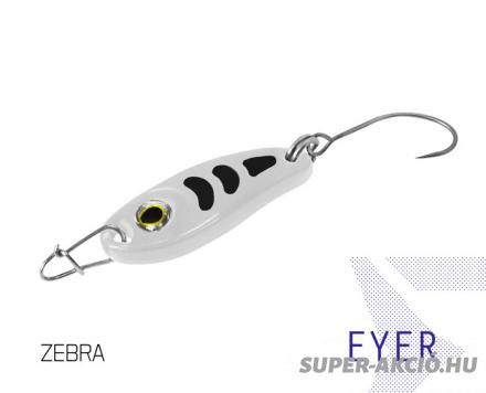 Delphin Eyer Horgász Villantó Zebra 1,5g 8-as Horoggal 1db/csomag 1