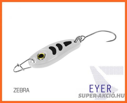 Delphin Eyer Horgász Villantó Zebra 1,5g 8-as Horoggal 1db/csomag