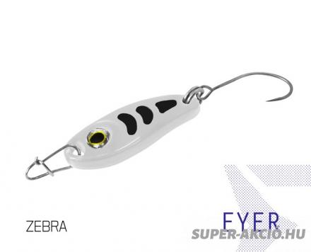 Delphin Eyer Horgász Villantó Zebra 5,0g 2-es Horoggal 1db/csomag 1