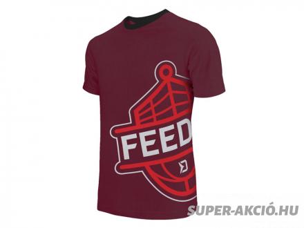 Delphin Bordó Színű Feeder Mintás Horgász Póló XXXXXL-es King Size 1