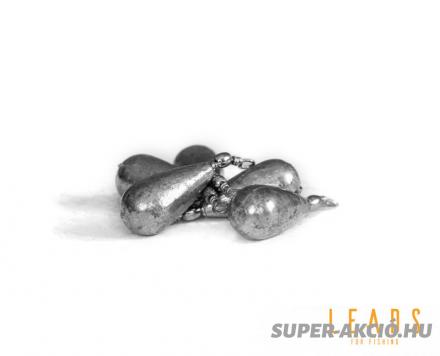 Delphin 5db-os Forgós Csepp Horgász Ólom 25gr 4