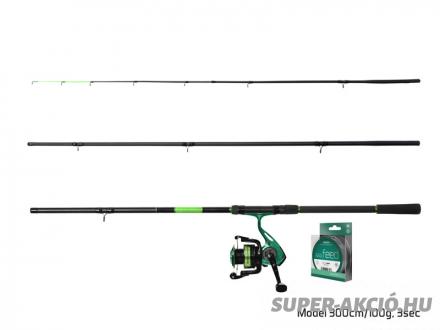 Delphin Green Teljes Feeder Horgász Szett 300cm 100g 1