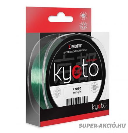Delphin Kyoto Zöld Színű Monofil 200m 0,286mm Horgász Zsinór 2