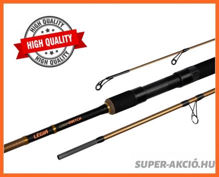 Delphin Legia Carp Extra Erős Match Horgászbot 330cm Max:75g 3 Részes