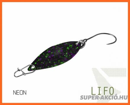 Delphin Lifo Horgász Villantó Neon 8-as Horog 5,0g 1db/csomag