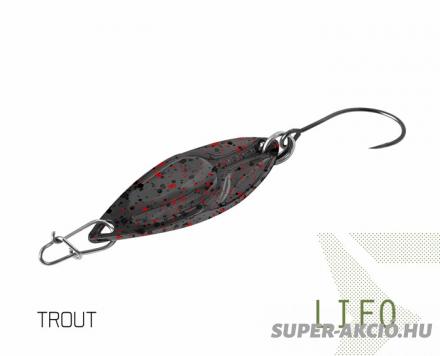 Delphin Lifo Horgász Villantó Trout 8-as Horog 2,5g 1db/csomag 1