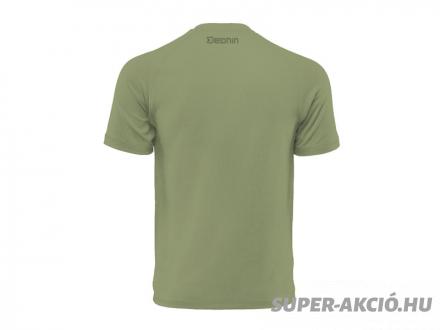 Delphin Logos Horgász Póló Zöld M 3