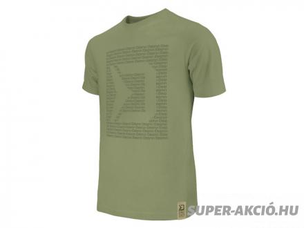 Delphin Logos Horgász Póló Zöld M 2