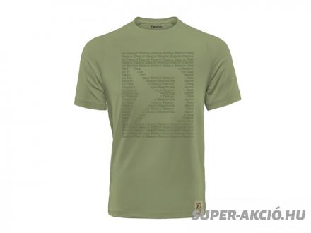 Delphin Logos Horgász Póló Zöld M 1