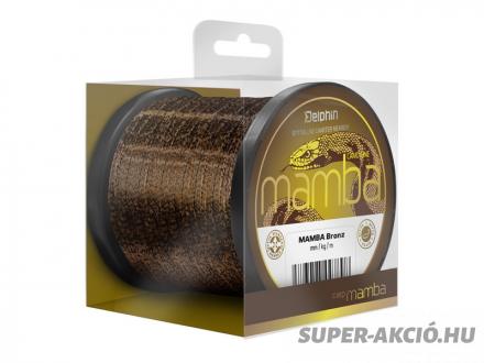 Delphin Mamba Carp 3D Monofil Horgász Zsinór Bronz 600m 0,34mm 8,1Kg 1