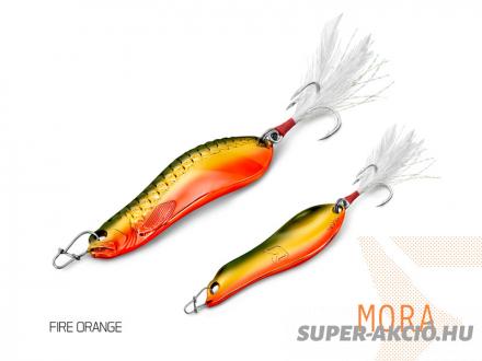 Delphin Mora Horgász Villantó Fire Orange 30g 4-es Horoggal 1db/csomag 1