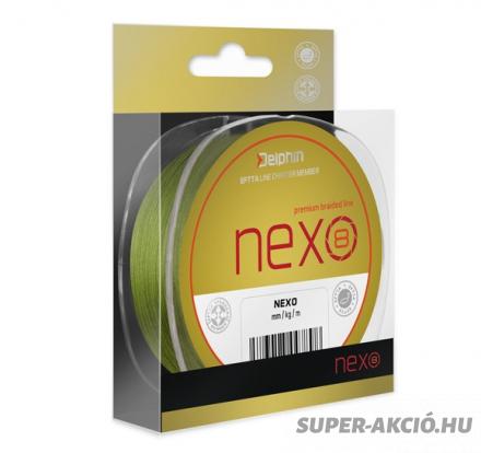 Delphin Nexo 8 Szálas Zöld Színű 130m 0,18mm Fonott Zsinór 2