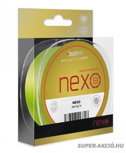 Delphin Nexo 8 Szálas Fluo Sárga 300m 0,10mm Fonott Zsinór 2