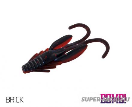 Delphin Nympha 2,5cm 10db Műcsali Brick Fekete 2