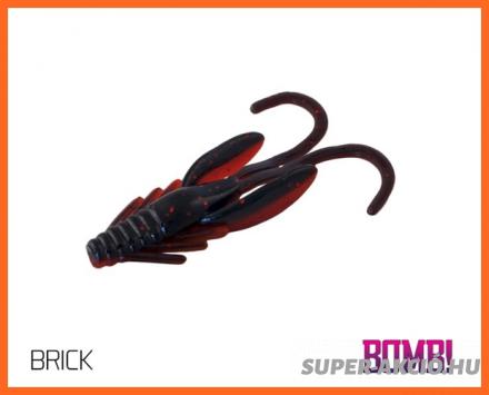 Delphin Nympha 2,5cm 10db Műcsali Brick Fekete