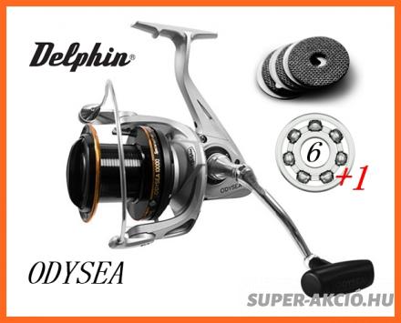 Delphin Odysea 10000-res 6+1 Csapágyas, Távdobó Orsók