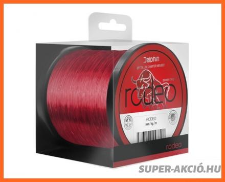 Delphin Rodeo Monofil Horgász Zsinór Piros 1100m 0,35mm 10,45Kg