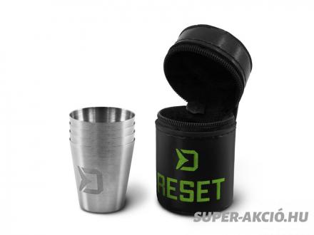 Delphin Reset Rozsdamentes Acél Pohár Szett Horgász Ajándék 2