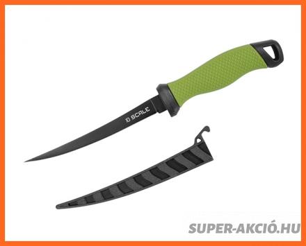 Delphin Scale Filéző Horgász Kés 32cm