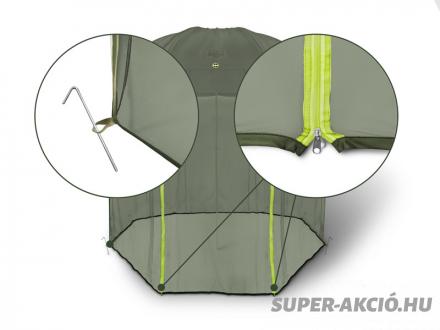 Delphin Antifly Szúnyogháló 250cm Horgász Ernyő Kiegészítő 2