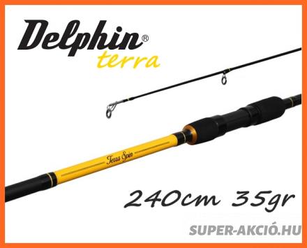 Delphin Terra Spin 240cm 35gr Pergető Botok