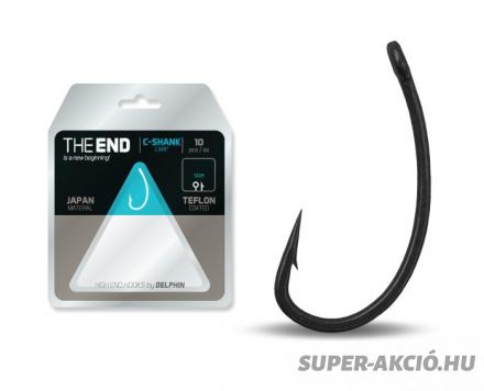 Delphin The End Carp Shank 4-es 10db Pontyozó Horog 2