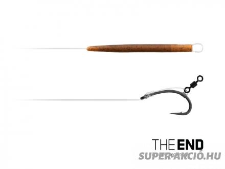 Delphin The End D Rig Előkötött Horog 20cm 17Lbs 6-os Horoggal 2