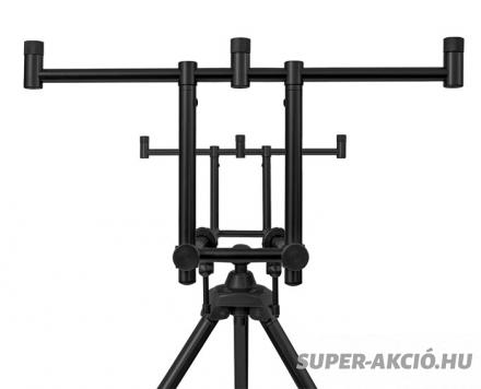 Delphin TPX3 Blackway Fekete Három Botos Horgász Rod Pod 2