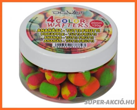 Dovit 4 Color Wafters Horgász Pellet Ananász Tutti Frutti 20mm 120g