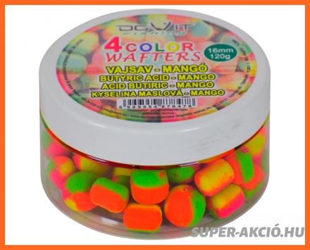 Dovit 4 Color Wafters Horgász Pellet Vajsav Mangó 16mm 120g