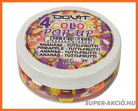 Dovit 4 Color Pop Up Lebegő Method Csali Ananász Tutti Frutti 10mm 18g