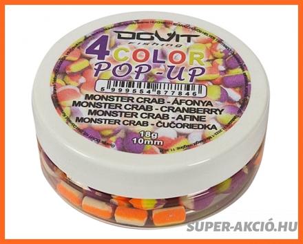 Dovit 4 Color Pop Up Lebegő Method Csali Monster Carb Áfonya 10mm 18g