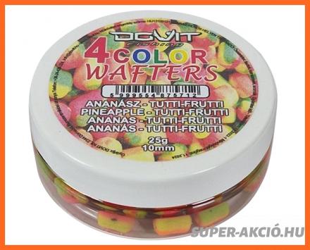 Dovit 4 Color Wafters Horgász Pellet Ananász Tutti Frutti 10mm 25g